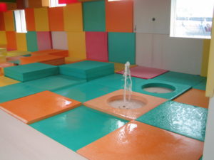 L'espace dédié aux enfants dans les Bains des Docks.